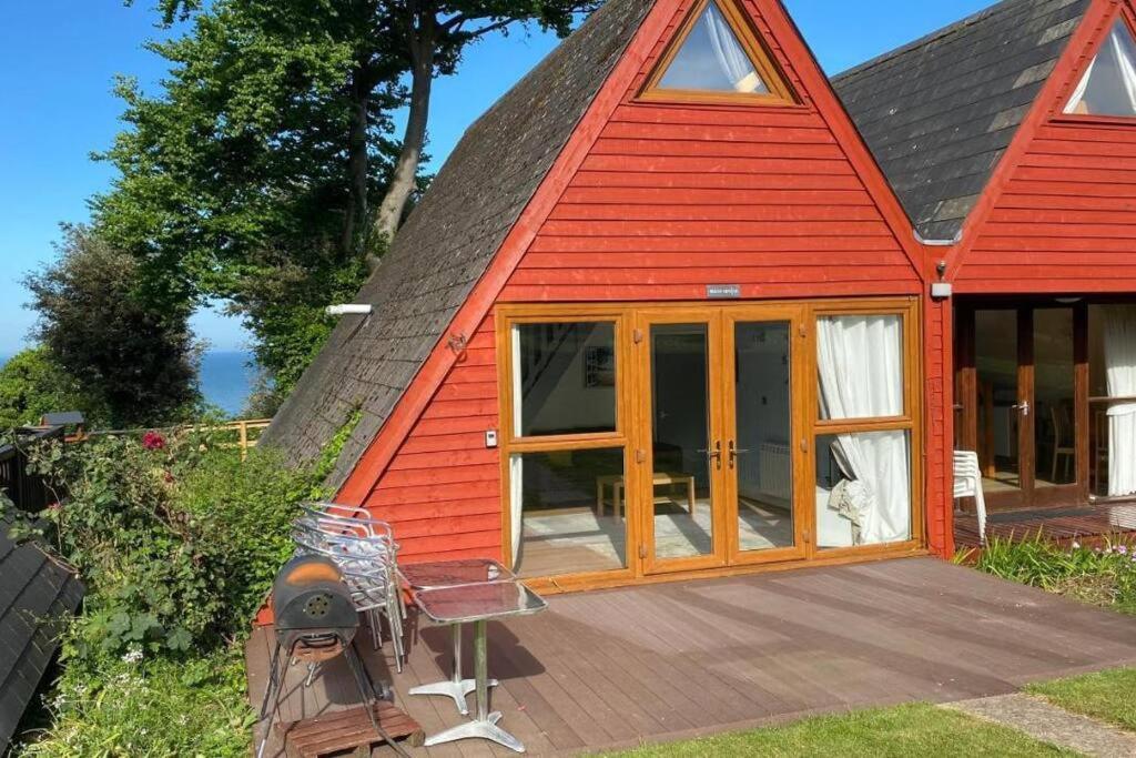 Front Line Chalet With Open Sea Views & Swimming Pool In Kingsdown No14 Kingsdown (Deal) Exterior foto